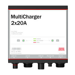 Ładowarki uniwersalne do pojazdów użytkowych Multicharger 2x20A